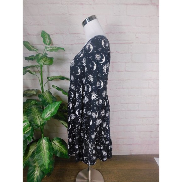 Hot Topic Celestial Sun Moon Babydoll Dress Gothic Witchy S - Picture 5 of 10